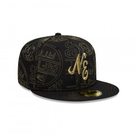 Gorra New Era Sticker Emea 59Fifty Day Black