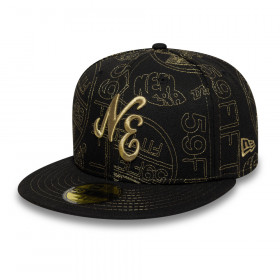 Gorra New Era Sticker Emea 59Fifty Day Black