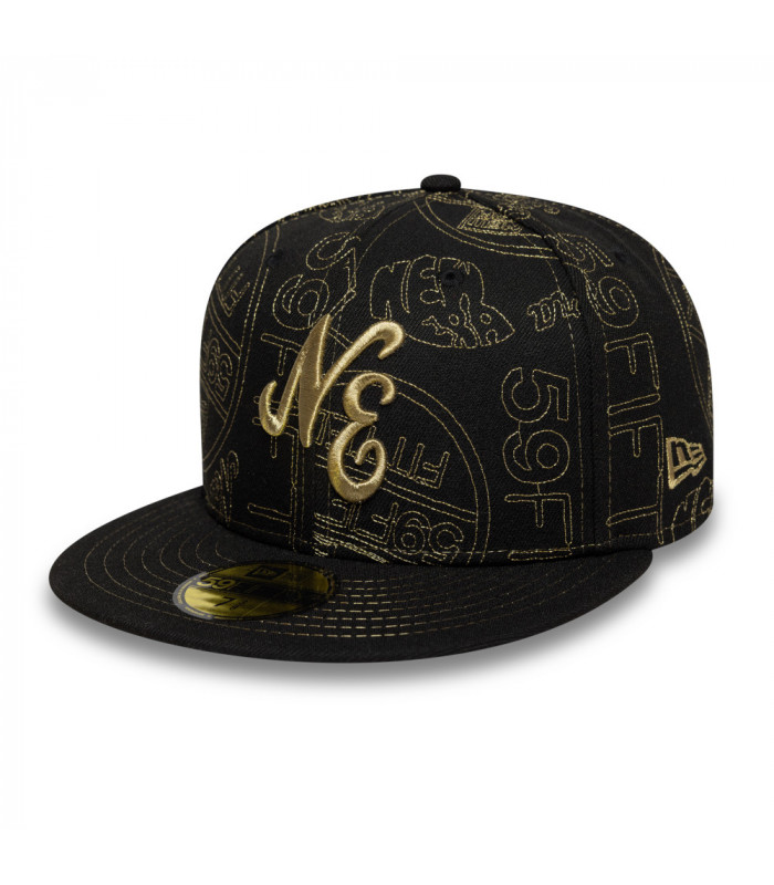 Gorra New Era Sticker Emea 59Fifty Day Black