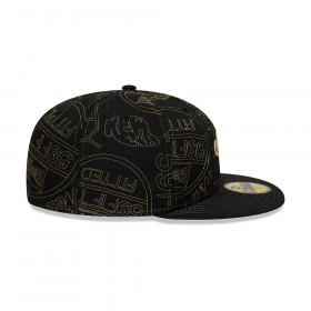 Gorra New Era Sticker Emea 59Fifty Day Black