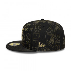Gorra New Era Sticker Emea 59Fifty Day Black