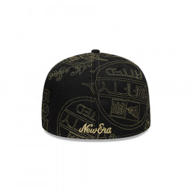 Gorra New Era Sticker Emea 59Fifty Day Black