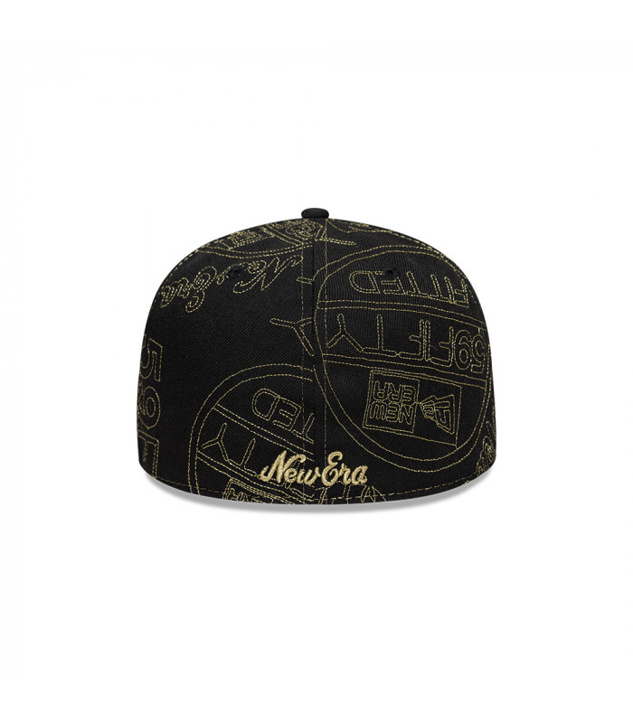 Gorra New Era Sticker Emea 59Fifty Day Black