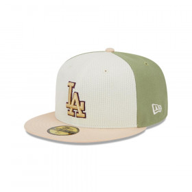 Gorra 59Fifty Los Angeles Dodgers Thermal Front Green MLB