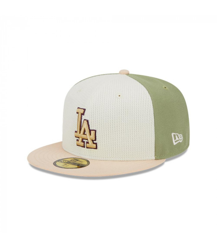 Gorra 59Fifty Los Angeles Dodgers Thermal Front Green MLB