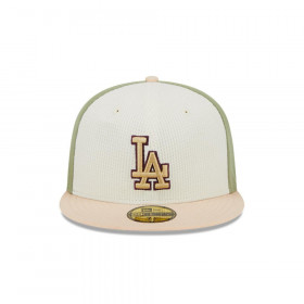 Gorra 59Fifty Los Angeles Dodgers Thermal Front Green MLB