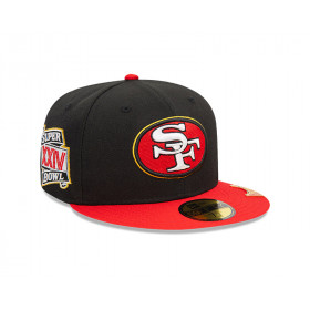 Gorra 59Fifty NFL San Francisco Pin Pack Black