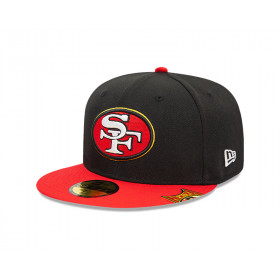 Gorra 59Fifty NFL San Francisco Pin Pack Black