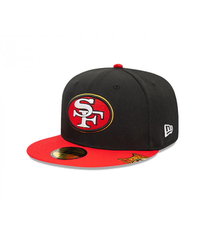 Gorra 59Fifty NFL San Francisco Pin Pack Black