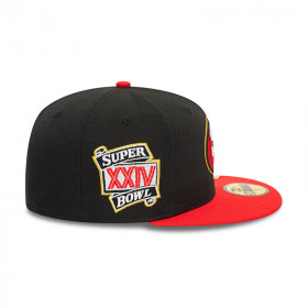 Gorra 59Fifty NFL San Francisco Pin Pack Black