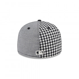 Gorra 59Fifty LP Boston Red Sox MLB Patch Plaid Black