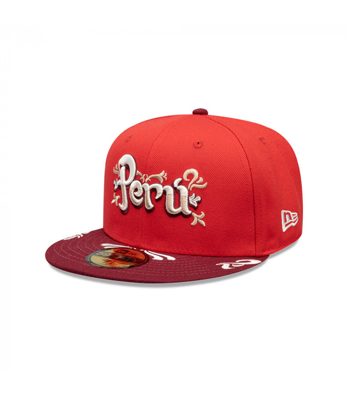 Gorra 59Fifty Peru Blanco