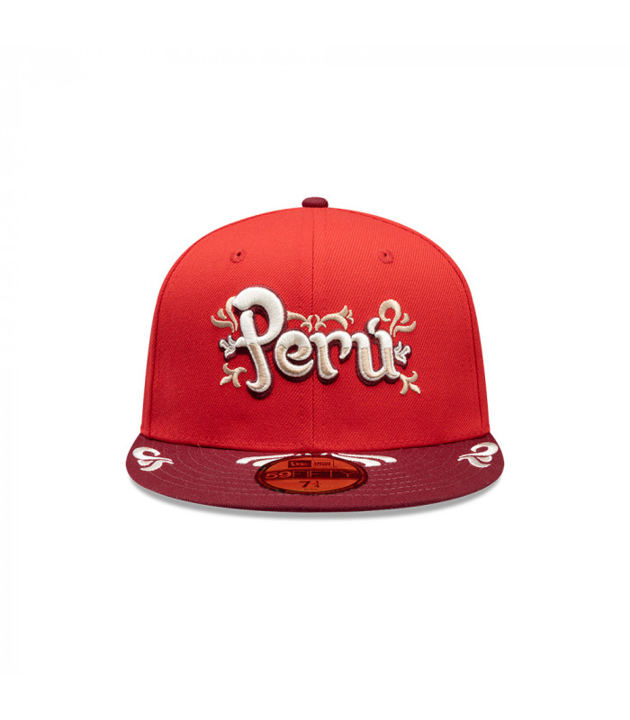 Gorra 59Fifty Peru Blanco