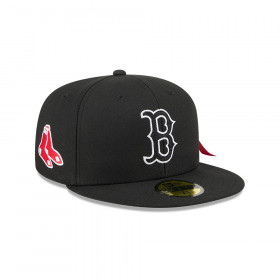 Gorra 59Fifty MLB Boston Red Sox Alpha Industries Negro