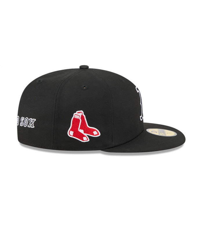 Gorra 59Fifty MLB Boston Red Sox Alpha Industries Negro