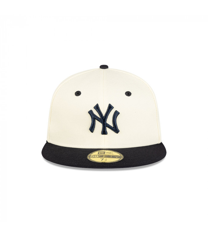 Gorra 59Fifty MLB  New York Yankees Wool Visor Beige