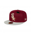 Gorra 5950 Chicago White Sox Beer Pack Rojo