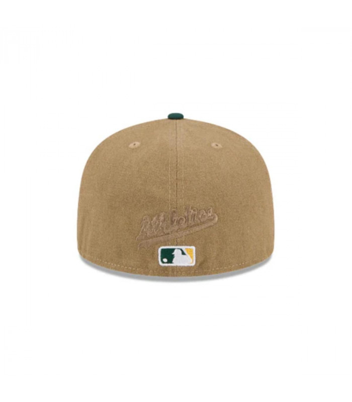 Gorra 59Fifty MLB Oakland Athletics Canvas Crown Beige