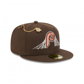 Gorra 59Fifty MLB Philadelphia Phillie NA Ecom Exclusive Marrón