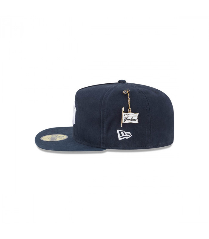 Gorra 59Fifty MLB NY Yankees Championship Side Flag Navy