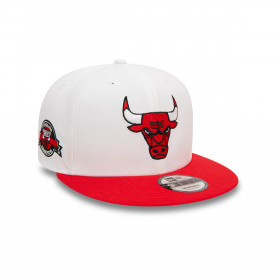 Gorra 9Fifty NBA Chicago Bulls White Crown Red