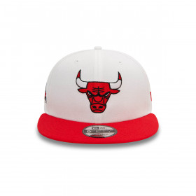 Gorra 9Fifty NBA Chicago Bulls White Crown Red
