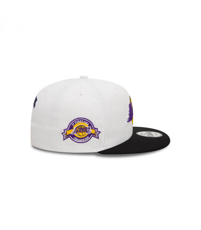 Gorra 9Fifty NBA Los Angeles Lakers White Crown Black