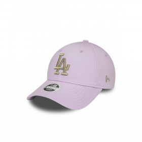 Gorra 9Forty Los Angeles Dodgers Metallic Logo Violet