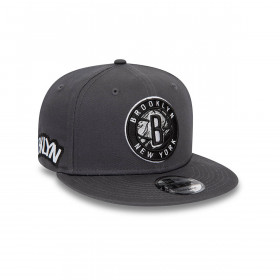 Gorra 9Fifty Brooklyn Nets Seasonal Infill Grey