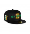 Gorra 59Fifty Boston Celtics 18X NBA Champions Negro