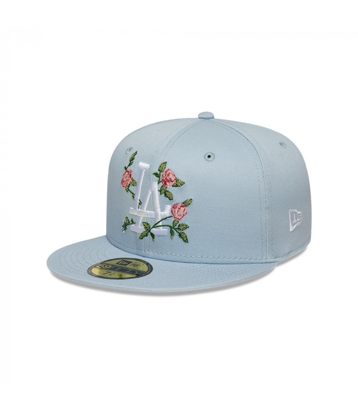 Gorra 59Fifty MLB Los Angeles Dodgers MLB Floral Pastel Blue