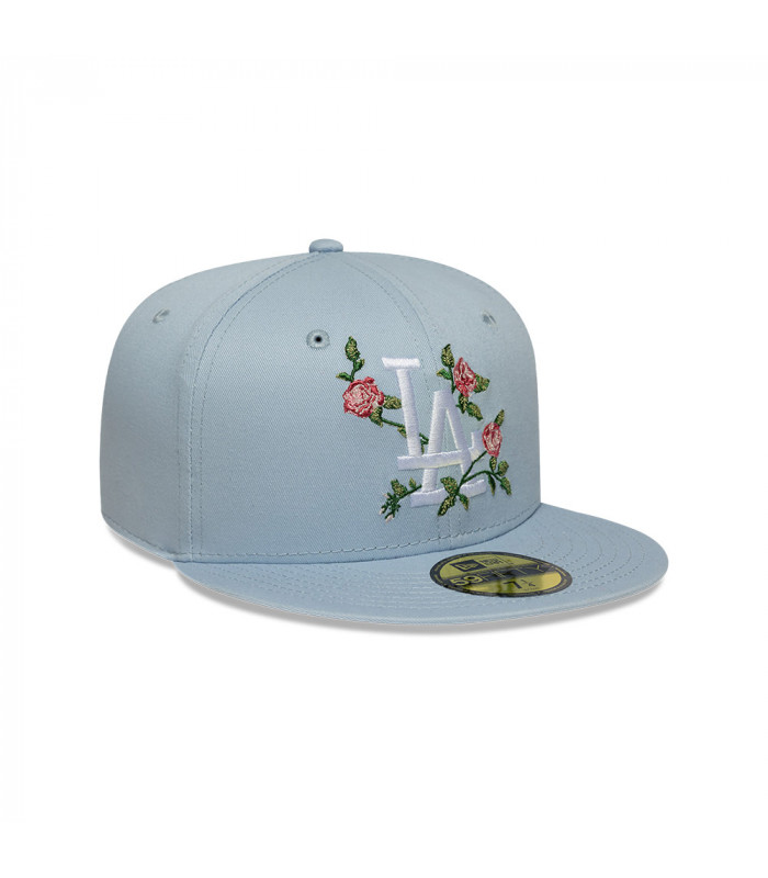 Gorra 59Fifty MLB Los Angeles Dodgers MLB Floral Pastel Blue