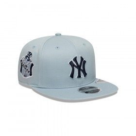 Gorra 9Fifty MLB  New York Yankees Ws Patch Pastel Blue