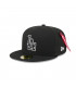 Gorra 59Fifty MLB Los Angeles Dodgers Alpha Industries Negro