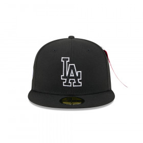 Gorra 59Fifty MLB Los Angeles Dodgers Alpha Industries Negro