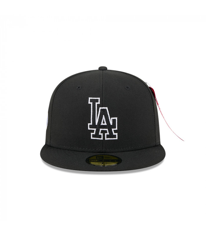 Gorra 59Fifty MLB Los Angeles Dodgers Alpha Industries Negro