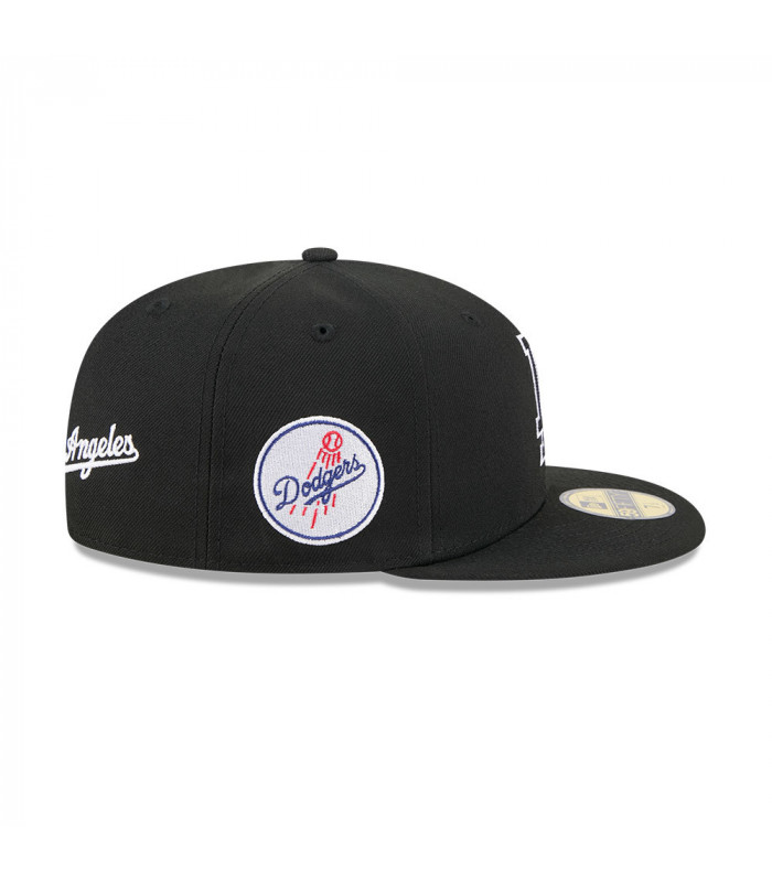 Gorra 59Fifty MLB Los Angeles Dodgers Alpha Industries Negro