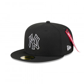 Gorra 59Fifty MLB New York Yankees Alpha Industries Negro