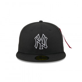 Gorra 59Fifty MLB New York Yankees Alpha Industries Negro