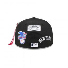 Gorra 59Fifty MLB New York Yankees Alpha Industries Negro