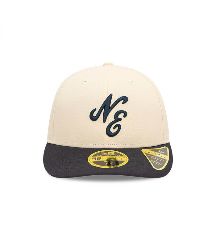 New Era Classic NE 59FIFTY LP Cerrada Beige