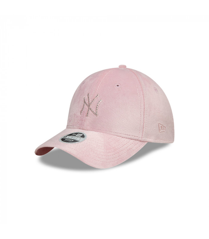 Gorra 9Forty MLB New York Yankees Diamante Velour Rosa