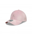 Gorra 9Forty MLB New York Yankees Diamante Velour Rosa