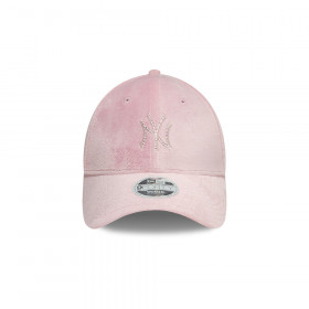 Gorra 9Forty MLB New York Yankees Diamante Velour Rosa