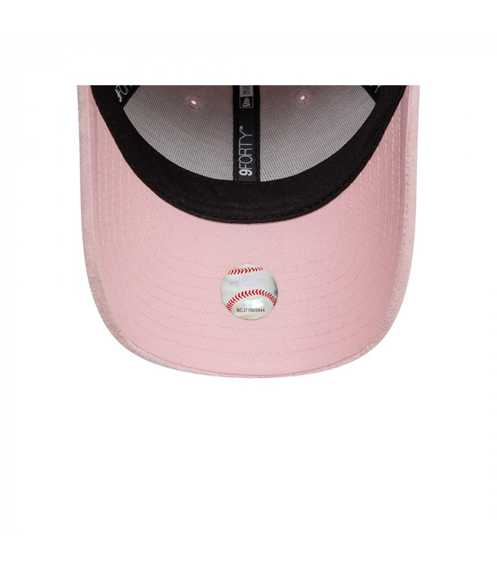Gorra 9Forty MLB New York Yankees Diamante Velour Rosa