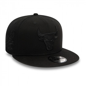 Gorra 9Fifty  Chicago Bulls  Monochrome Black