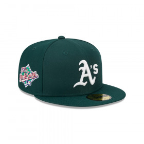 Gorra 59Fifty MLB Oakland Athletics Evergreen Verde Oscuro
