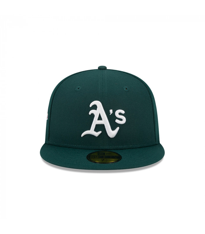 Gorra 59Fifty MLB Oakland Athletics Evergreen Verde Oscuro