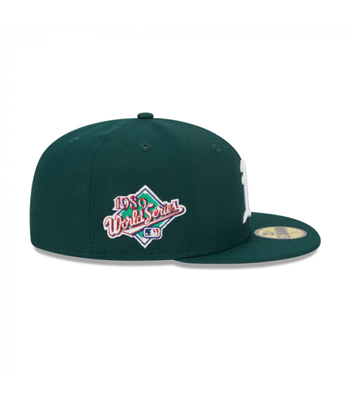 Gorra 59Fifty MLB Oakland Athletics Evergreen Verde Oscuro