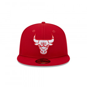 Gorra 59Fifty NBA Chicago Bulls Evergreen Rojo